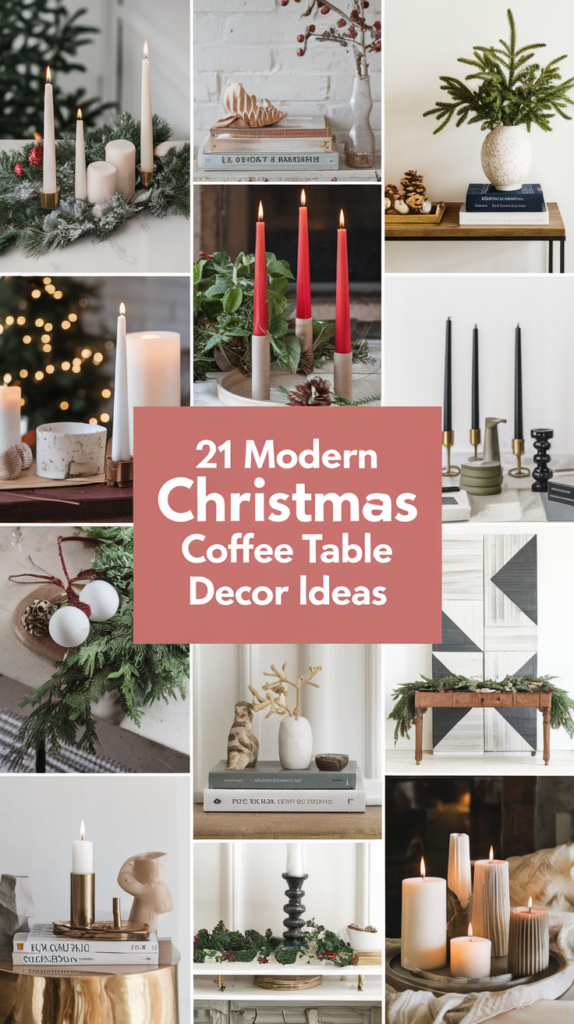 21 Christmas Coffee Table Decor Ideas That Will Have Your Guests Raving! 26