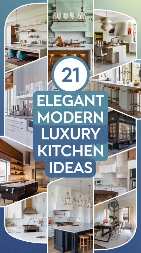 21 Elegant Modern Luxury Kitchen Ideas That Will Make You Wish You Had a Chef! 27