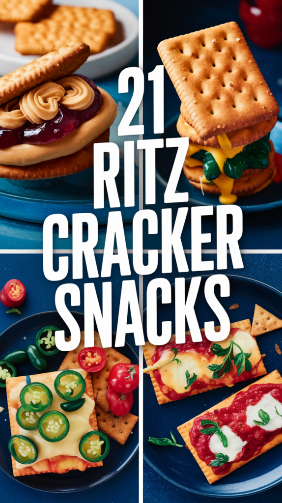 21 Ritz Cracker Snacks You Can’t Resist (Your Guests Will Be Begging for More!) 2