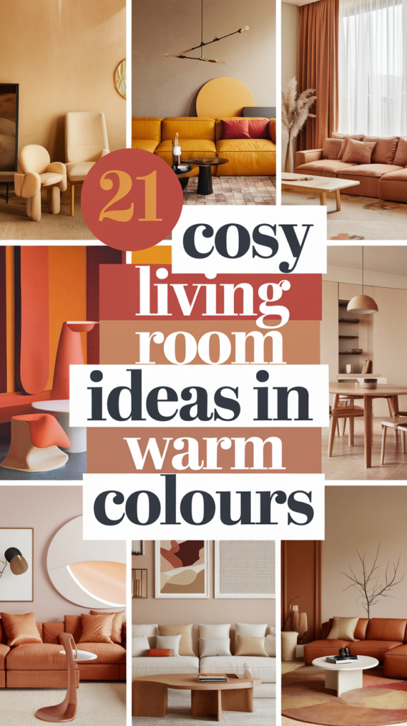 21 Cosy Living Room Ideas in Warm Colours That Will Melt Your Heart! 26