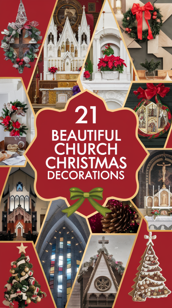 21 Beautiful Church Christmas Decorations to Inspire the Spirit of the Season 2