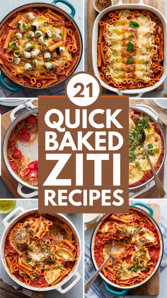 21 Quick Baked Ziti Recipes Ready in 30 Minutes or Less! 11