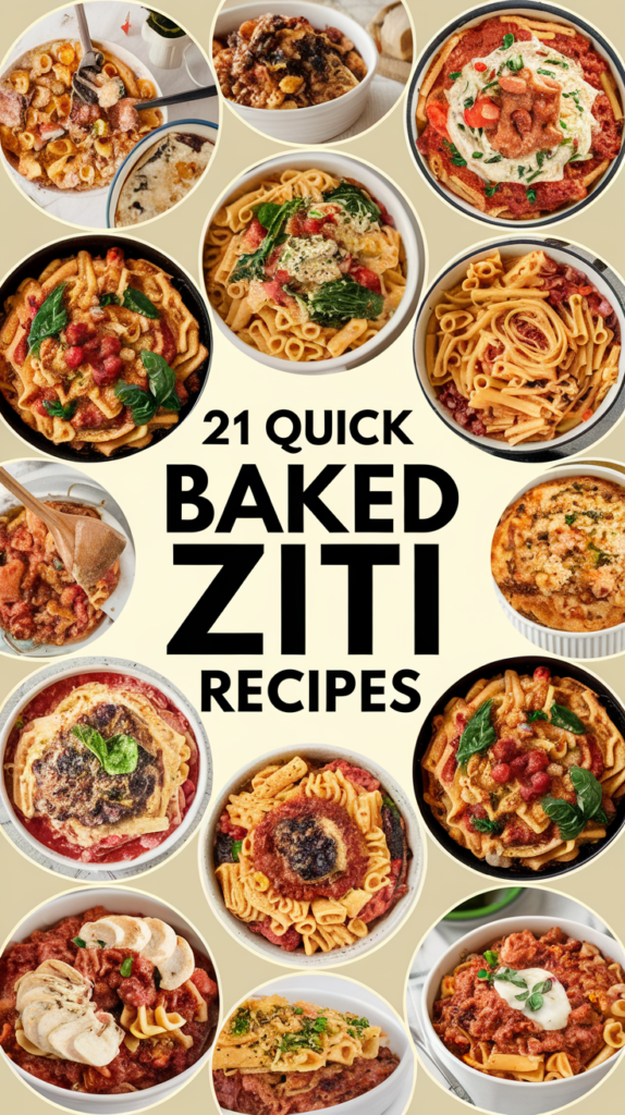 21 Quick Baked Ziti Recipes Ready in 30 Minutes or Less! 10