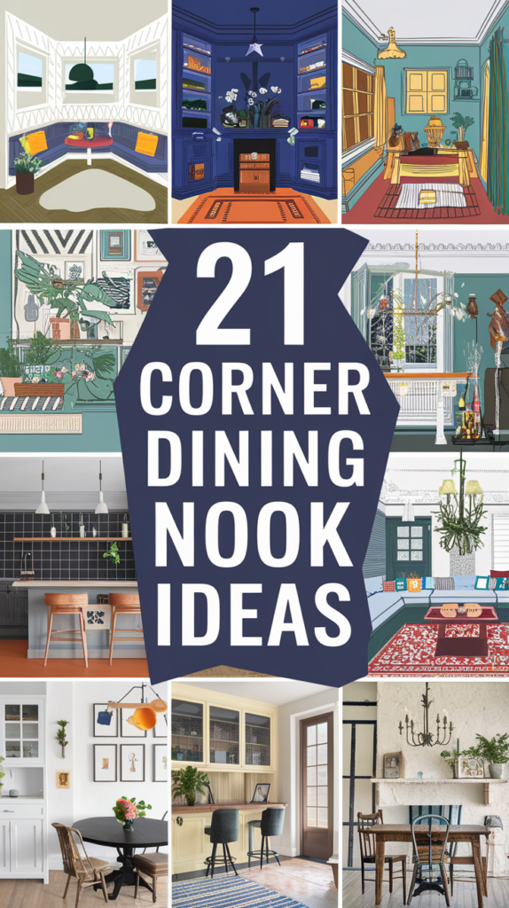 21 Corner Dining Nook Ideas That Will Transform Your Small Space Into a Cozy Retreat! 3