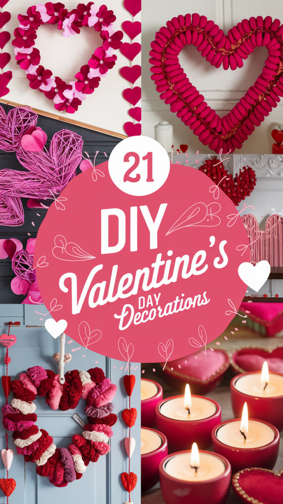 21 Easy DIY Valentine's Day Decorations That Will Fill Your Home with Love! 3