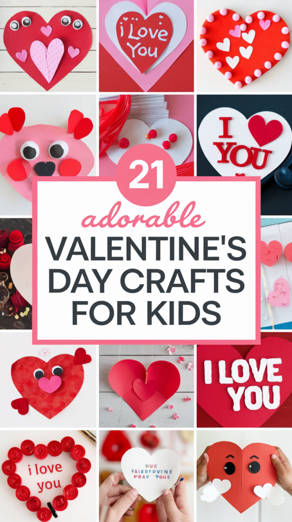 21 Adorable Valentine's Day Crafts for Kids That Will Melt Your Heart 26