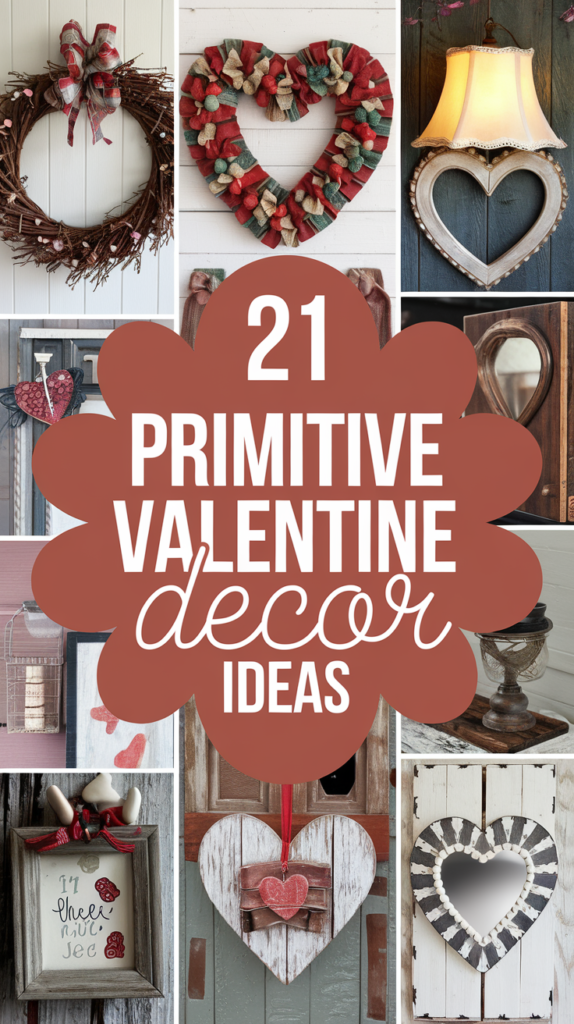 21 Primitive Valentine Decor Ideas That'll Make You Fall in Love with Your Home! 2