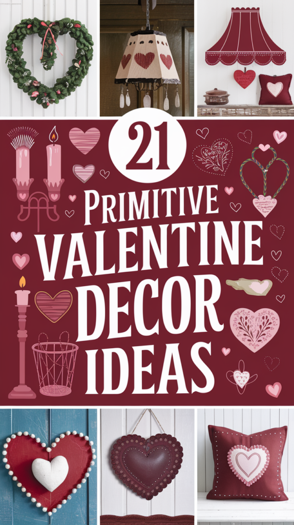 21 Primitive Valentine Decor Ideas That'll Make You Fall in Love with Your Home! 3