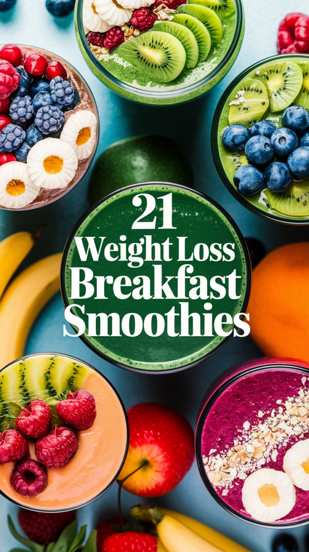 21 Weight Loss Breakfast Smoothies That Actually Taste Amazing ...