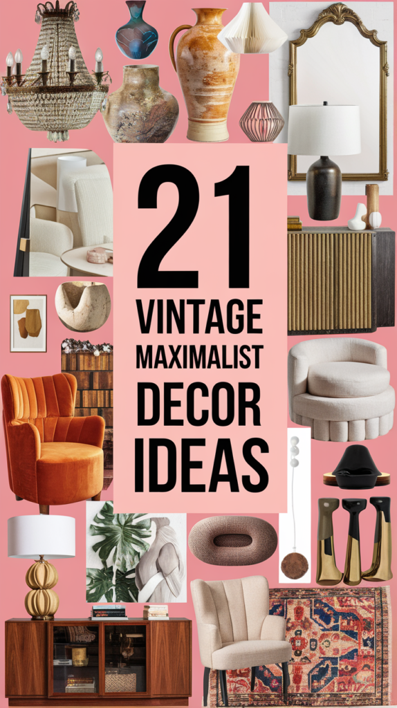 21 Vintage Maximalist Decor Ideas That Will Make Your Home Sing 26