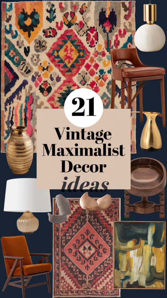 21 Vintage Maximalist Decor Ideas That Will Make Your Home Sing 25
