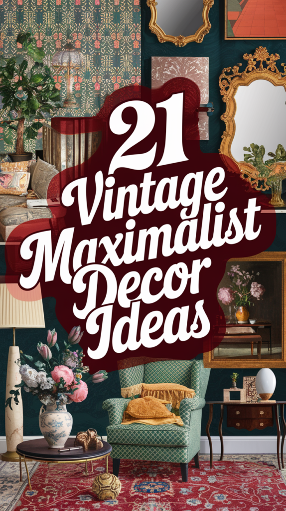 21 Vintage Maximalist Decor Ideas That Will Make Your Home Sing 2