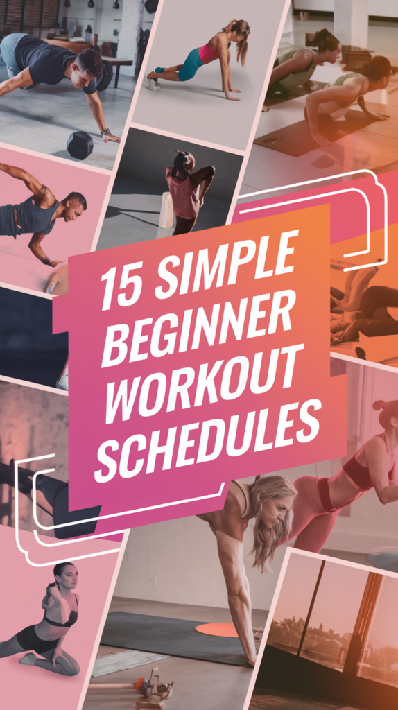 15 Simple Beginner Workout Schedules That'll Transform Your Fitness Journey 4