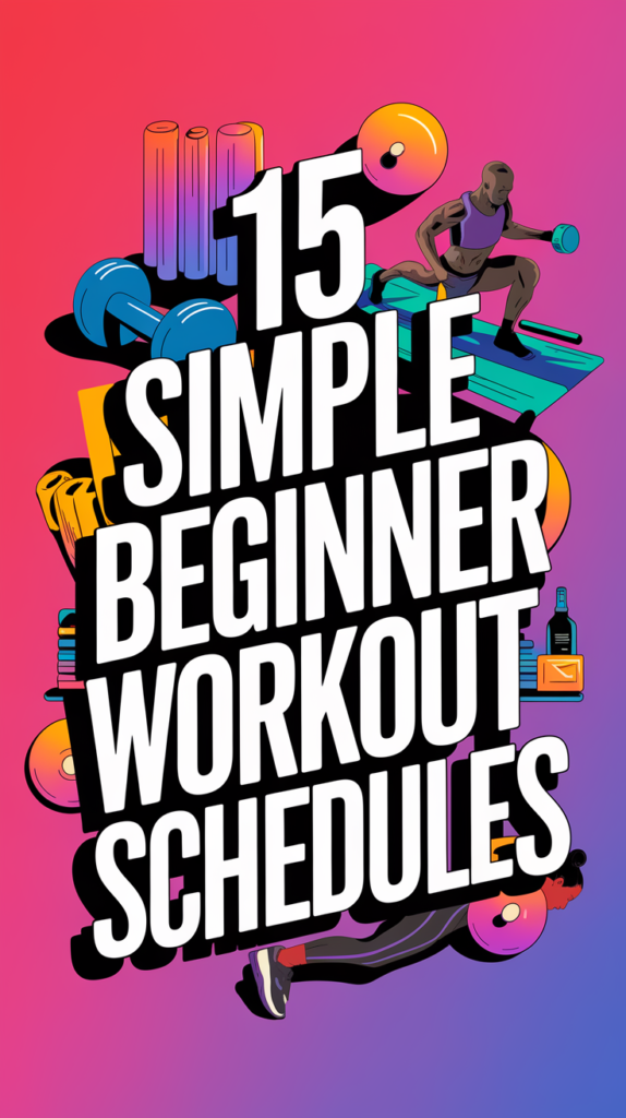 15 Simple Beginner Workout Schedules That'll Transform Your Fitness Journey 3