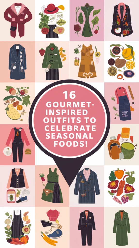 16 Gourmet-Inspired Outfits to Celebrate Seasonal Foods 2
