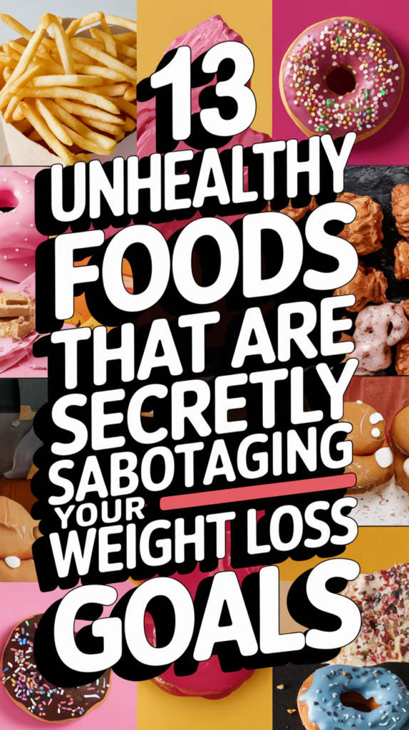 13 Unhealthy Foods That Are Secretly Sabotaging Your Weight Loss Goals 2