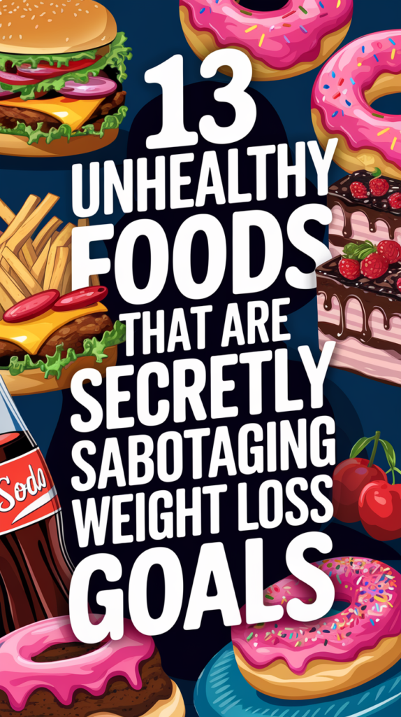 13 Unhealthy Foods That Are Secretly Sabotaging Your Weight Loss Goals 1