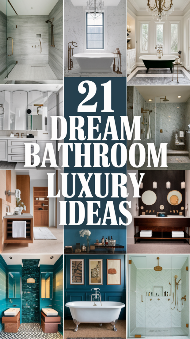 21 Dream Bathroom Luxury Ideas That Will Make You Feel Like Royalty at ...