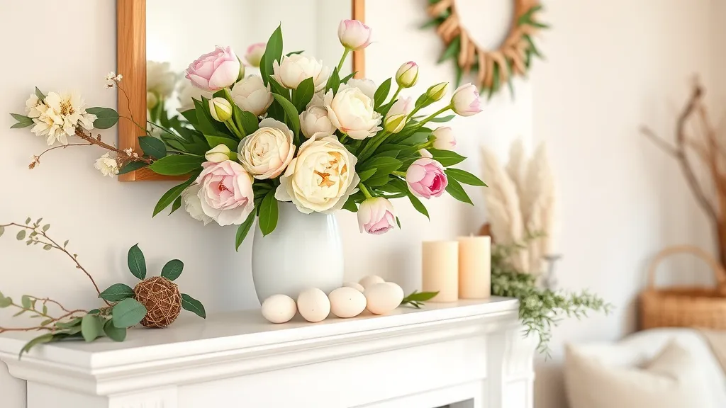 21 Spring Mantel Decorating Ideas That’ll Freshen Up Your Home 1 21 Spring Mantel Decorating Ideas That’ll Freshen Up Your Home (You Won't Believe #14!)