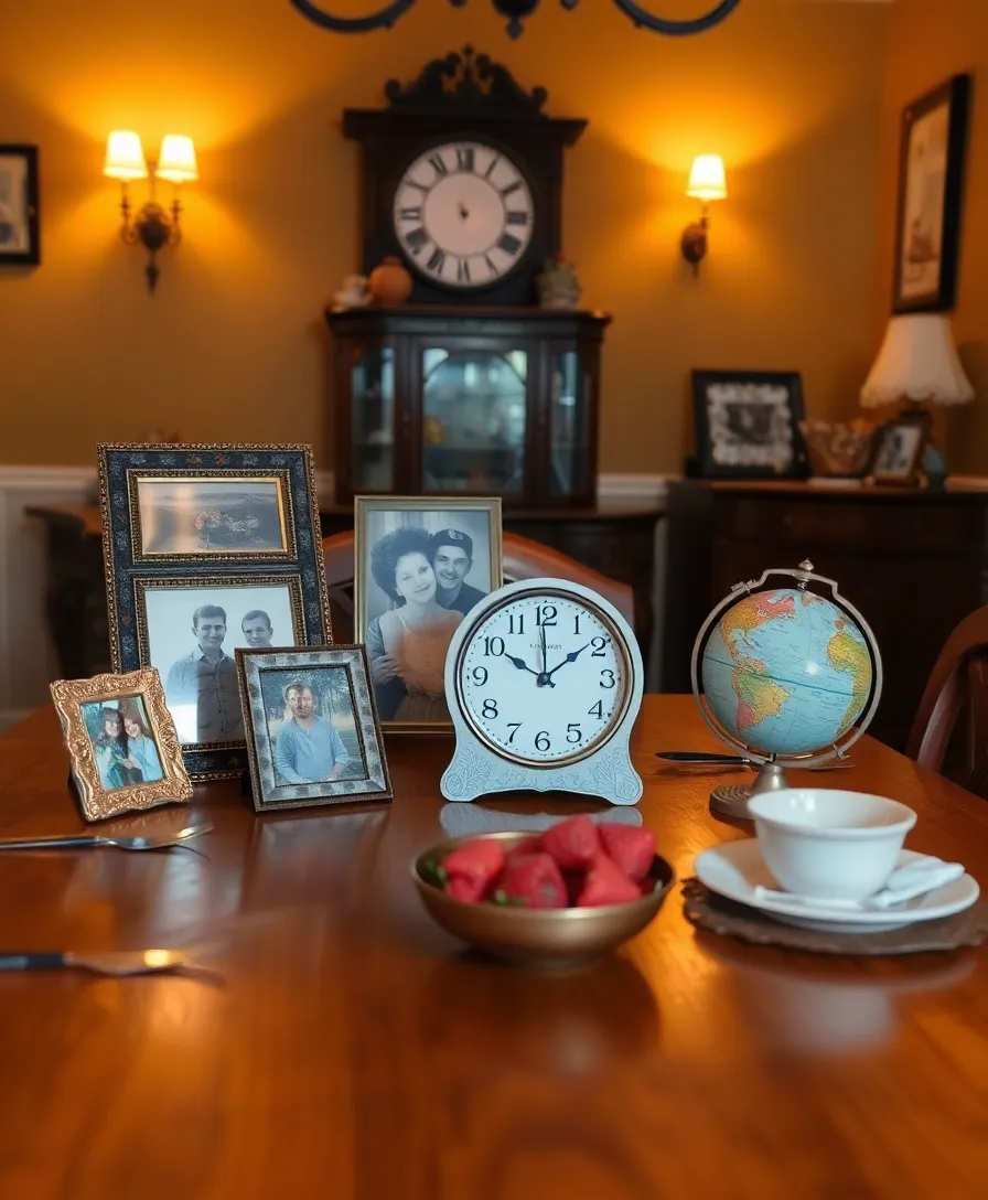 21 Dining Room Table Centerpiece Ideas That Will Transform Your Space 15 21 Dining Room Table Centerpiece Ideas That Will Transform Your Space (You Won't Believe #5!) - 12. Personal Touches