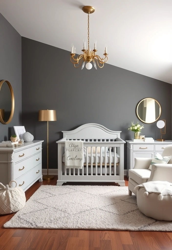 21 Modern Nursery Inspo Ideas That Will Leave You Speechless! 21 21 Modern Nursery Inspo Ideas That Will Leave You Speechless! - 18. Elegant Grey Tones