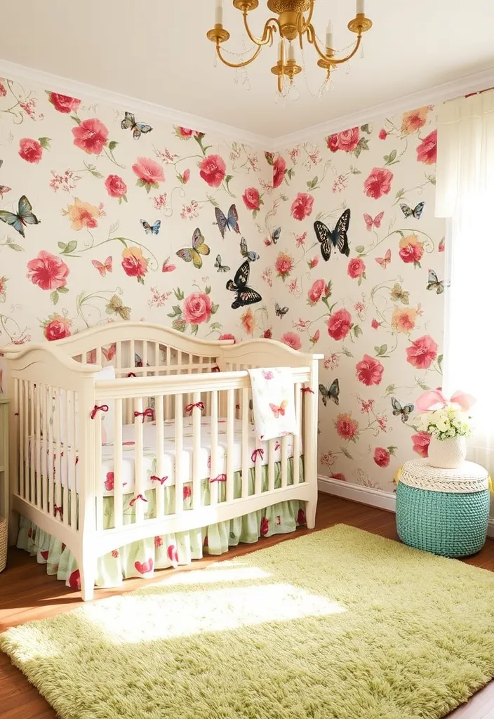21 Adorable Nursery Room Decor Ideas That'll Transform Your Baby's Space 6 21 Adorable Nursery Room Decor Ideas That'll Transform Your Baby's Space (You'll Love #9!) - 3. Enchanted Garden