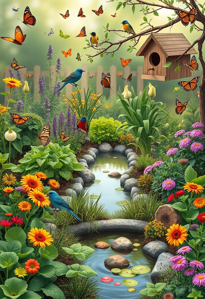 21 Backyard Vegetable Gardens That Are So Easy, You'll Wonder Why You Didn't Start Sooner! 12 21 Backyard Vegetable Gardens That Are So Easy, You'll Wonder Why You Didn't Start Sooner! - 9. Wildlife-Friendly Gardens