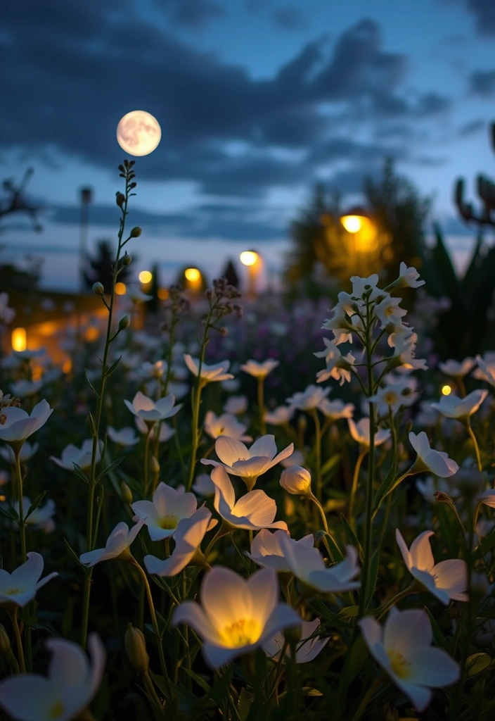 21 DIY Cut Flower Garden Layouts You Can Create This Weekend (#6 Will Surprise You!) 15 21 DIY Cut Flower Garden Layouts You Can Create This Weekend (#6 Will Surprise You!) - 12. The Moonlight Garden