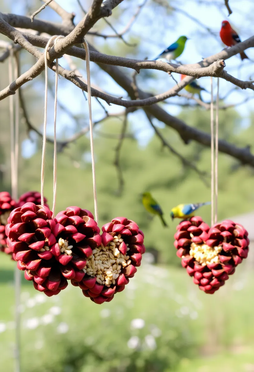 21 Adorable Valentine's Day Crafts for Kids That Will Melt Your Heart 12 21 Adorable Valentine's Day Crafts for Kids That Will Melt Your Heart (You Won't Believe #15!) - 9. Heart-Shaped Bird Feeders