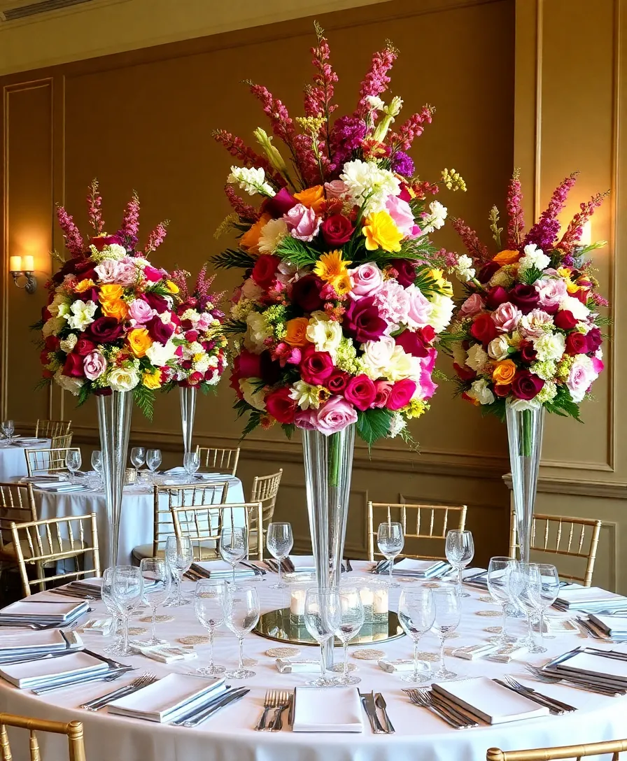 21 Dining Room Table Centerpiece Ideas That Will Transform Your Space 17 21 Dining Room Table Centerpiece Ideas That Will Transform Your Space (You Won't Believe #5!) - 14. Dramatic Centerpiece with Height