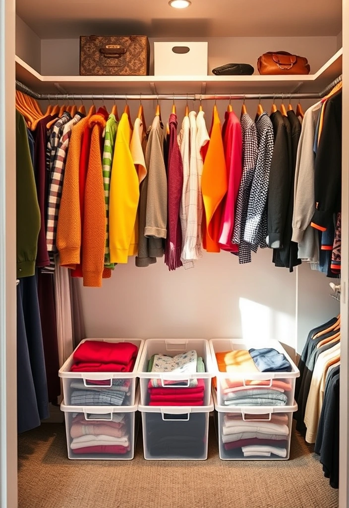 21 Declutter Home Hacks That Will Change Your Life (You Won't Believe #10!) 14 21 Declutter Home Hacks That Will Change Your Life (You Won't Believe #10!) - 11. Seasonal Closet Swap