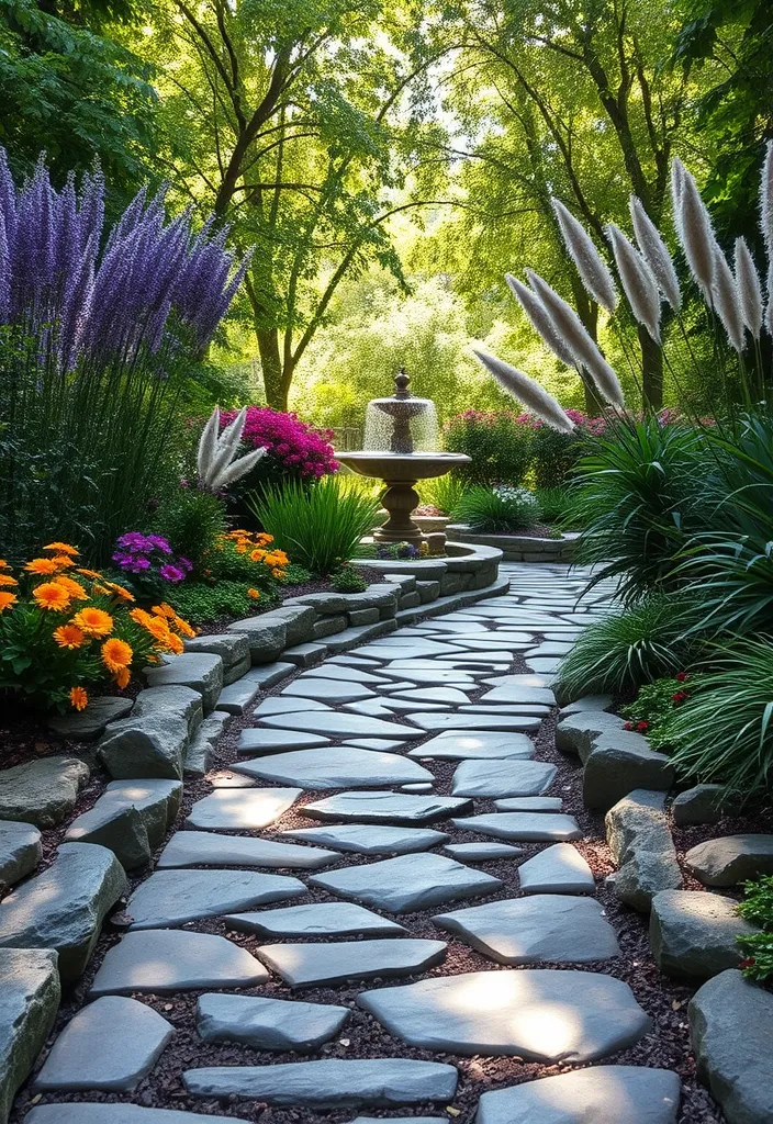 21 Courtyard Garden Ideas That Will Transform Your Small Space into a Lush Paradise! 6 21 Courtyard Garden Ideas That Will Transform Your Small Space into a Lush Paradise! - 3. Pathways That Lead to Serenity