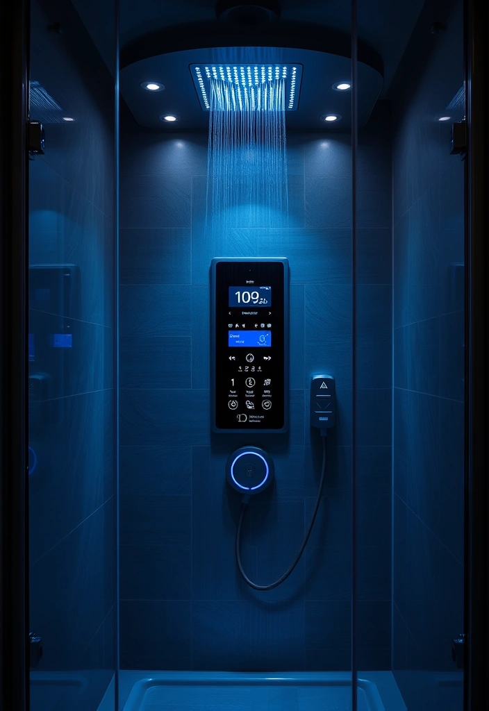 19 Luxury Bathroom Remodel Shower Ideas That Will Make You Feel Like Royalty! 8 19 Luxury Bathroom Remodel Shower Ideas That Will Make You Feel Like Royalty! - 5. High-Tech Shower Experience