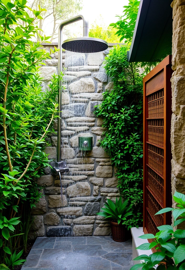 19 Luxury Bathroom Remodel Shower Ideas That Will Make You Feel Like Royalty! 11 19 Luxury Bathroom Remodel Shower Ideas That Will Make You Feel Like Royalty! - 8. Outdoor Shower Bliss