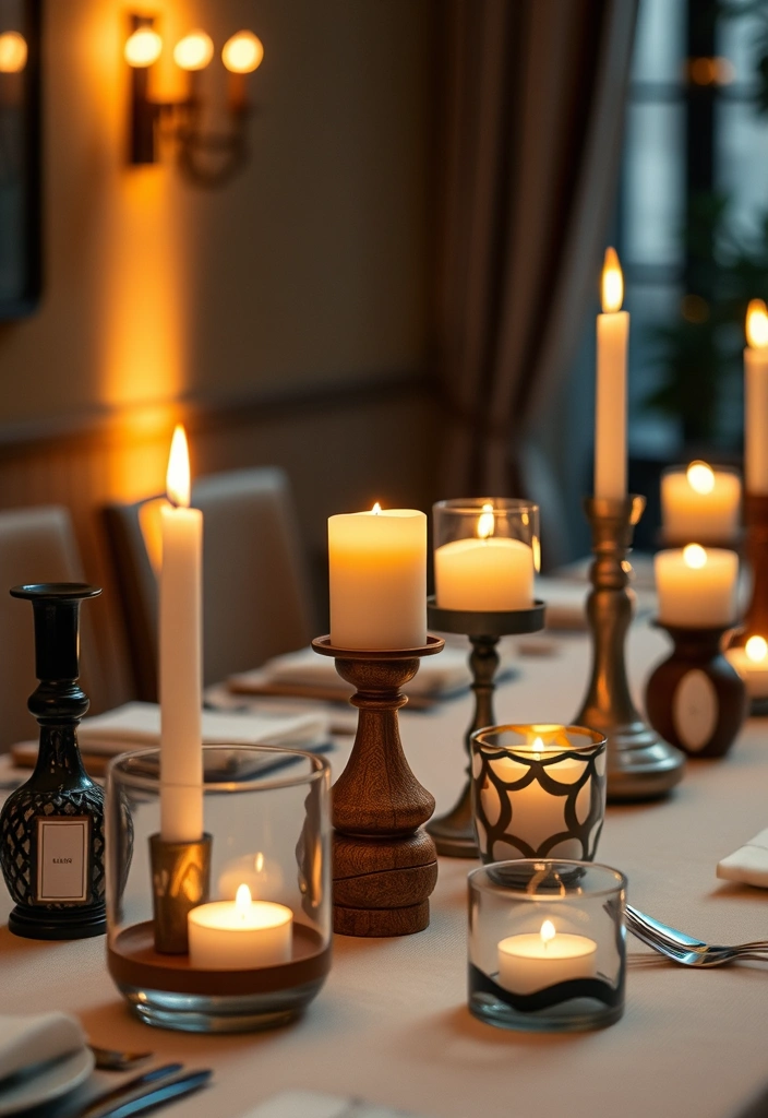 21 Home Aesthetic DIY Ideas That Will Instantly Elevate Your Space! 13 21 Home Aesthetic DIY Ideas That Will Instantly Elevate Your Space! - 10. Handcrafted Candle Holders