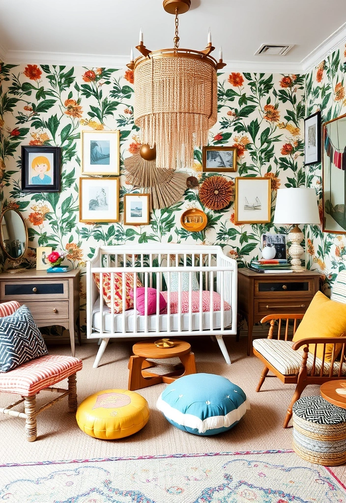 21 Modern Nursery Inspo Ideas That Will Leave You Speechless! 12 21 Modern Nursery Inspo Ideas That Will Leave You Speechless! - 9. Eclectic Styling
