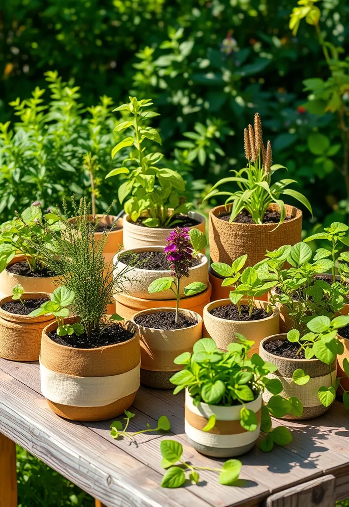 21 Decorative Garden Planters That Will Make Your Neighbors Jealous 8 21 Decorative Garden Planters That Will Make Your Neighbors Jealous (Check Out #12!) - 5. Eco-Friendly Biodegradable Planters