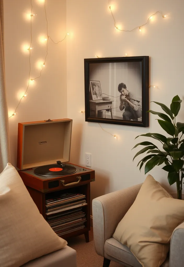 21 Valentine's Room Decor Ideas That'll Ignite Your Romantic Spirit 20 21 Valentine's Room Decor Ideas That'll Ignite Your Romantic Spirit (You Won't Believe #13!) - 17. Romantic Music Corner