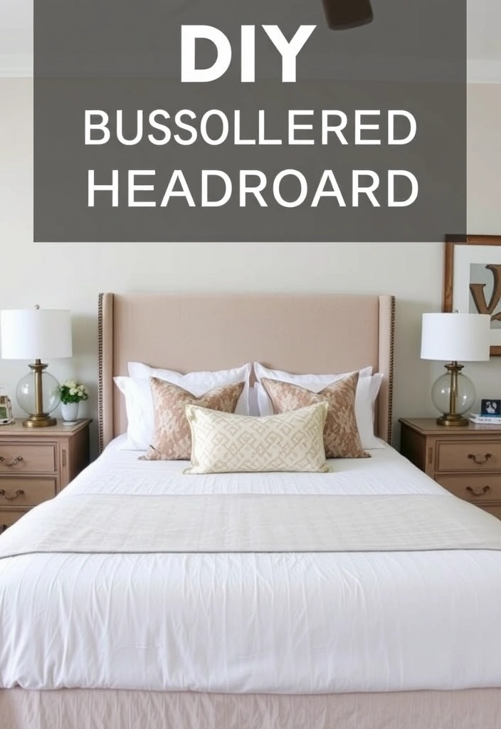 21 Home Aesthetic DIY Ideas That Will Instantly Elevate Your Space! 23 21 Home Aesthetic DIY Ideas That Will Instantly Elevate Your Space! - 20. DIY Upholstered Headboard