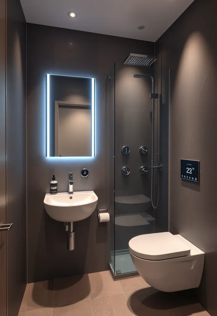 21 Modern Bathroom Ideas That Will Inspire Your Next Renovation 12 21 Modern Bathroom Ideas That Will Inspire Your Next Renovation (You Won't Believe #15!) - 9. Smart Technology