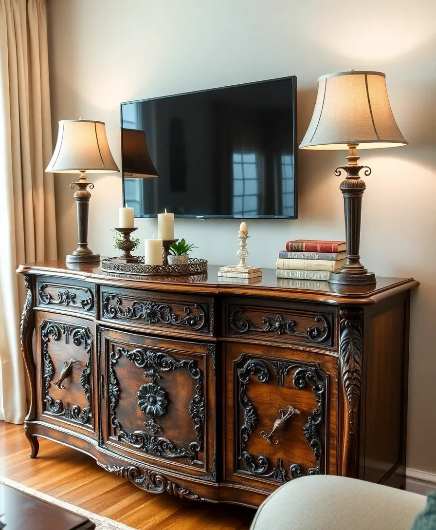 21 Antique Home Decor Ideas That'll Give Your Living Room Timeless Charm 17 21 Antique Home Decor Ideas That'll Give Your Living Room Timeless Charm (You Won't Believe #10!) - 13. Antique Dressers