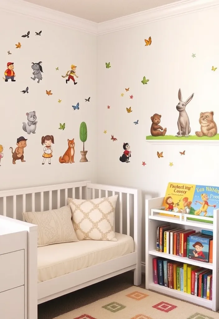21 Adorable Nursery Room Decor Ideas That'll Transform Your Baby's Space 20 21 Adorable Nursery Room Decor Ideas That'll Transform Your Baby's Space (You'll Love #9!) - 17. Classic Storybook