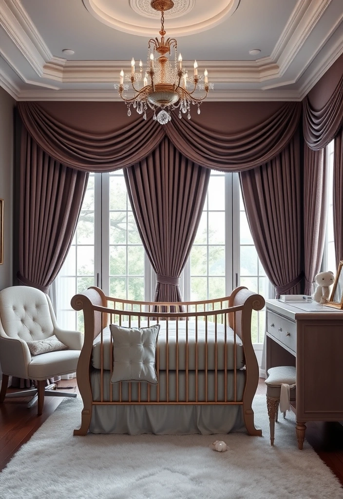 21 Modern Nursery Inspo Ideas That Will Leave You Speechless! 17 21 Modern Nursery Inspo Ideas That Will Leave You Speechless! - 14. Luxurious Touches