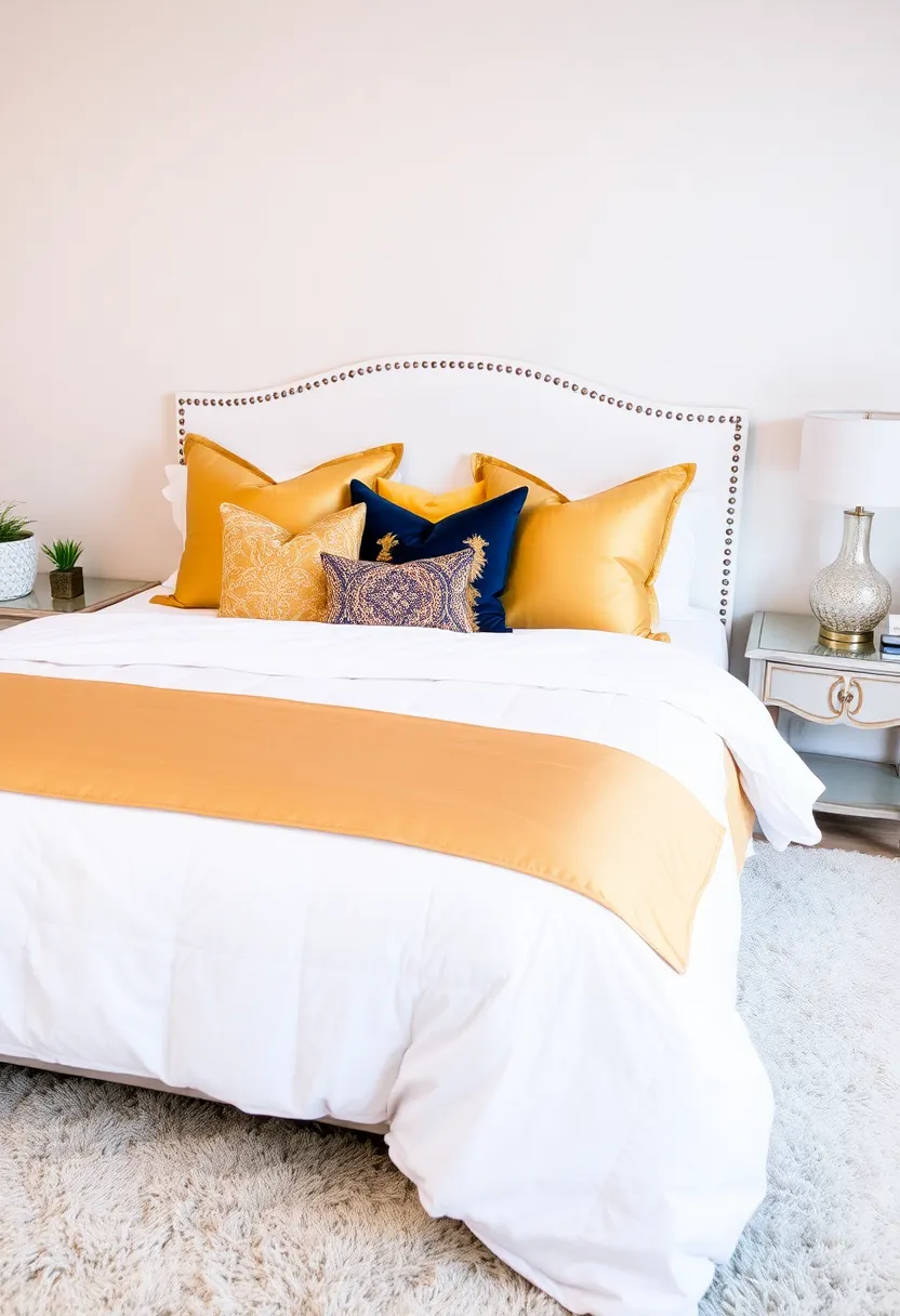 21 Luxury Master Bedroom Decor Ideas 6 21 Luxury Master Bedroom Decor Ideas That'll Make You Feel Like Royalty Every Night! - 3. Luxurious Bedding Sets