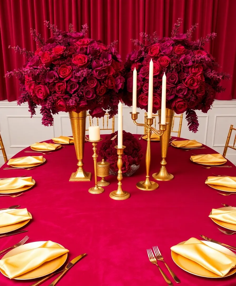 21 Valentine's Table Decor Ideas That Will Set the Mood for Love (You Won't Believe #10!) - 5. Bold and Beautiful Color Palette
