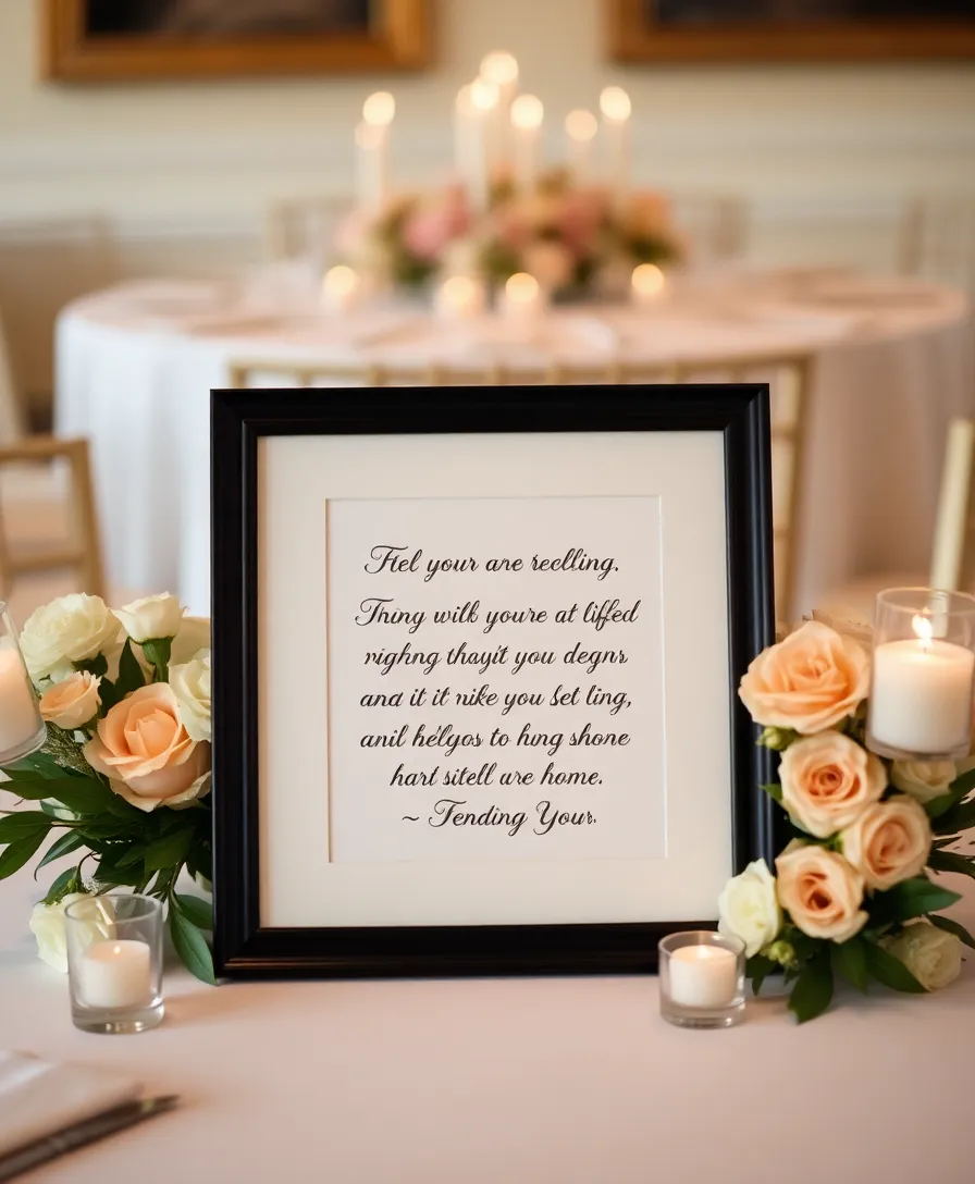 21 Dining Room Table Centerpiece Ideas That Will Transform Your Space 22 21 Dining Room Table Centerpiece Ideas That Will Transform Your Space (You Won't Believe #5!) - 19. Thoughtful Written Words