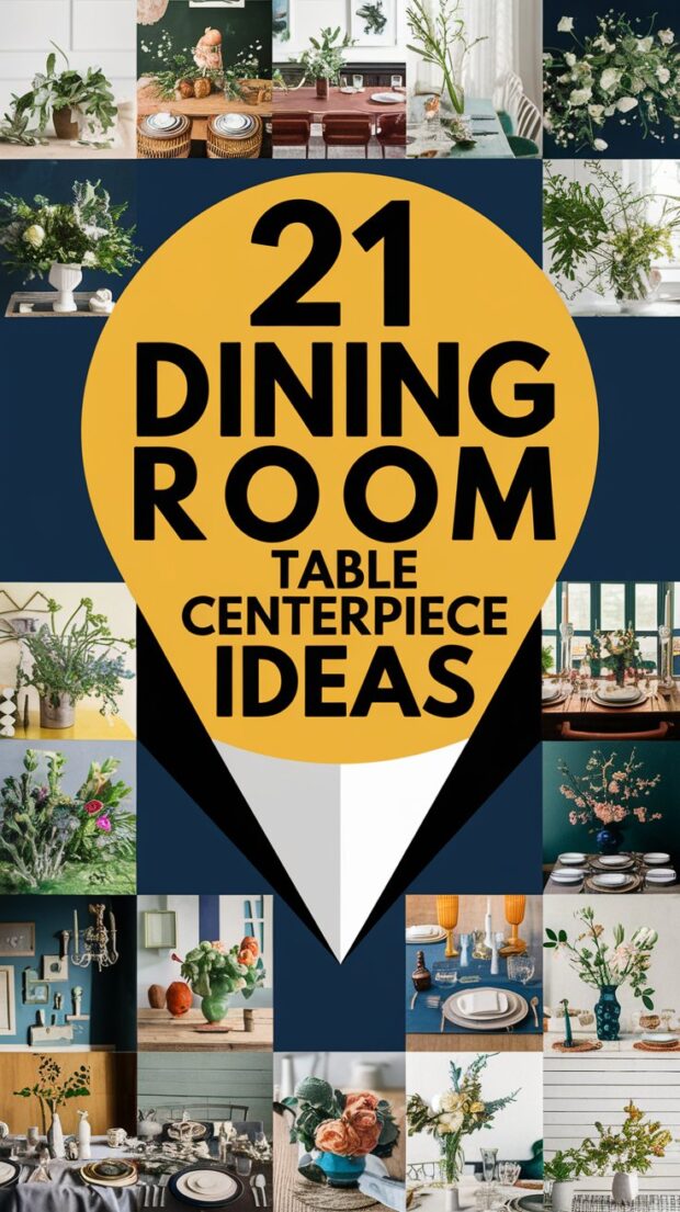 21 Dining Room Table Centerpiece Ideas That Will Transform Your Space ...
