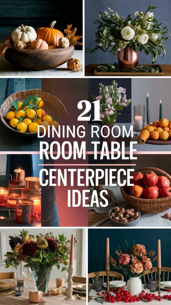 21 Dining Room Table Centerpiece Ideas That Will Transform Your Space 2