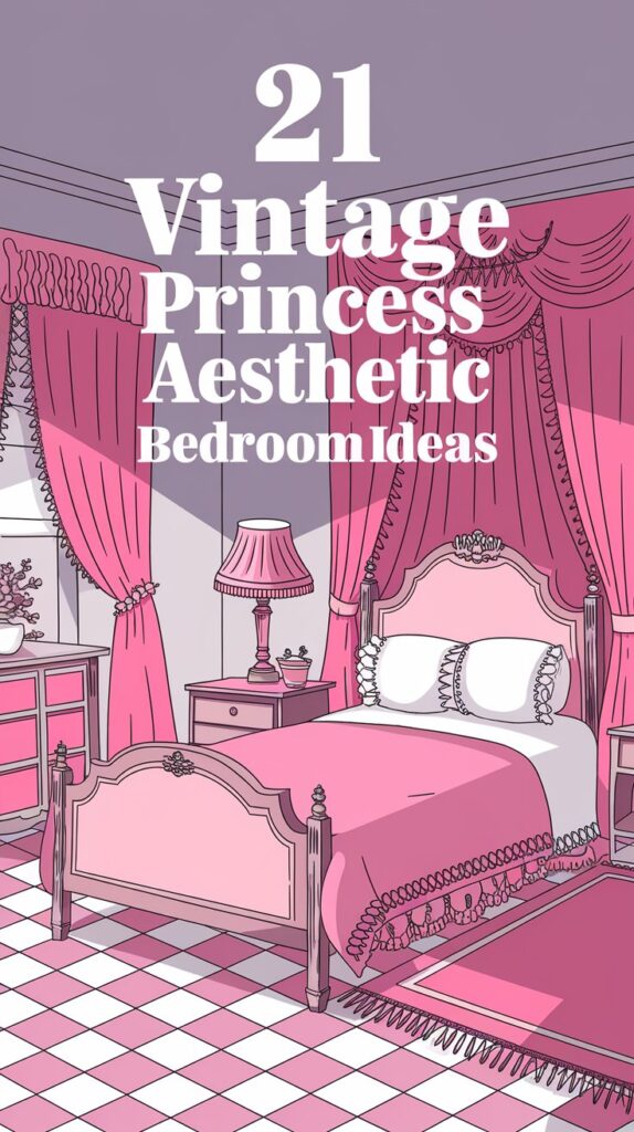 21 Vintage Princess Aesthetic Bedroom Ideas 3