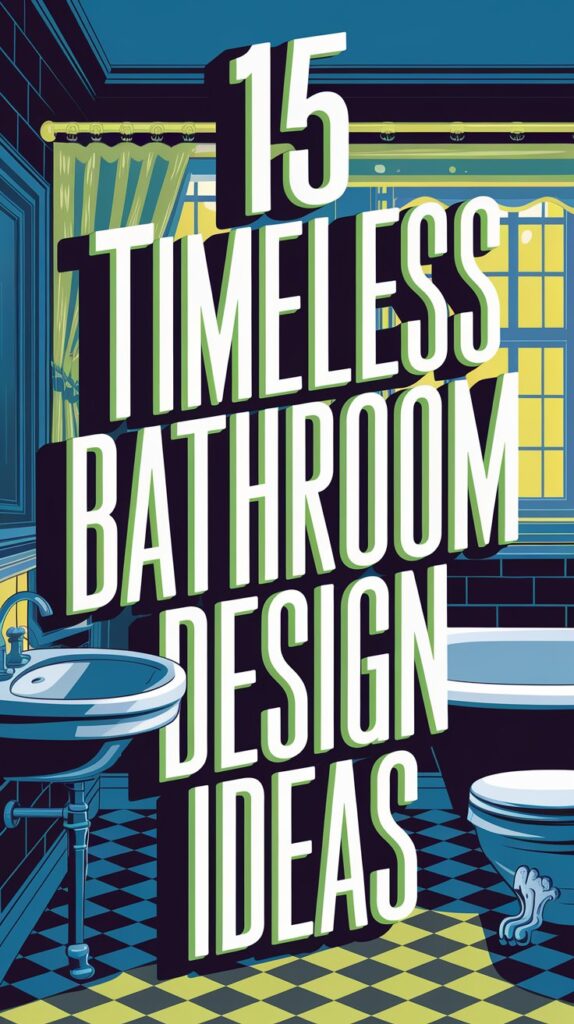 15 Timeless Bathroom Design Ideas For A Classic Look 1